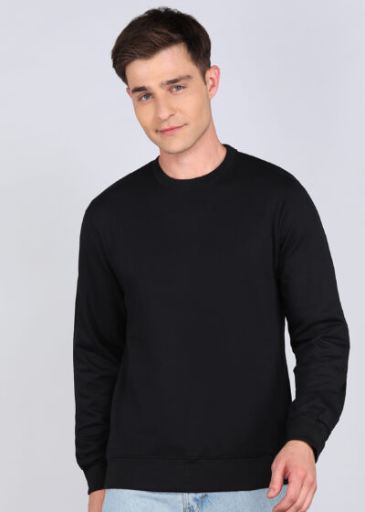 Men's premium sweatshirt black colour
