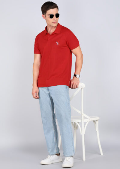 Men's Premium Cotton Polo T-Shirt - Image 5