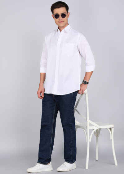 Men’s Formal Solid Shirt – Full Sleeves | Premium Tailored Fit - Image 5